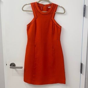 Rebecca Taylor Crew Neck Mini Dress